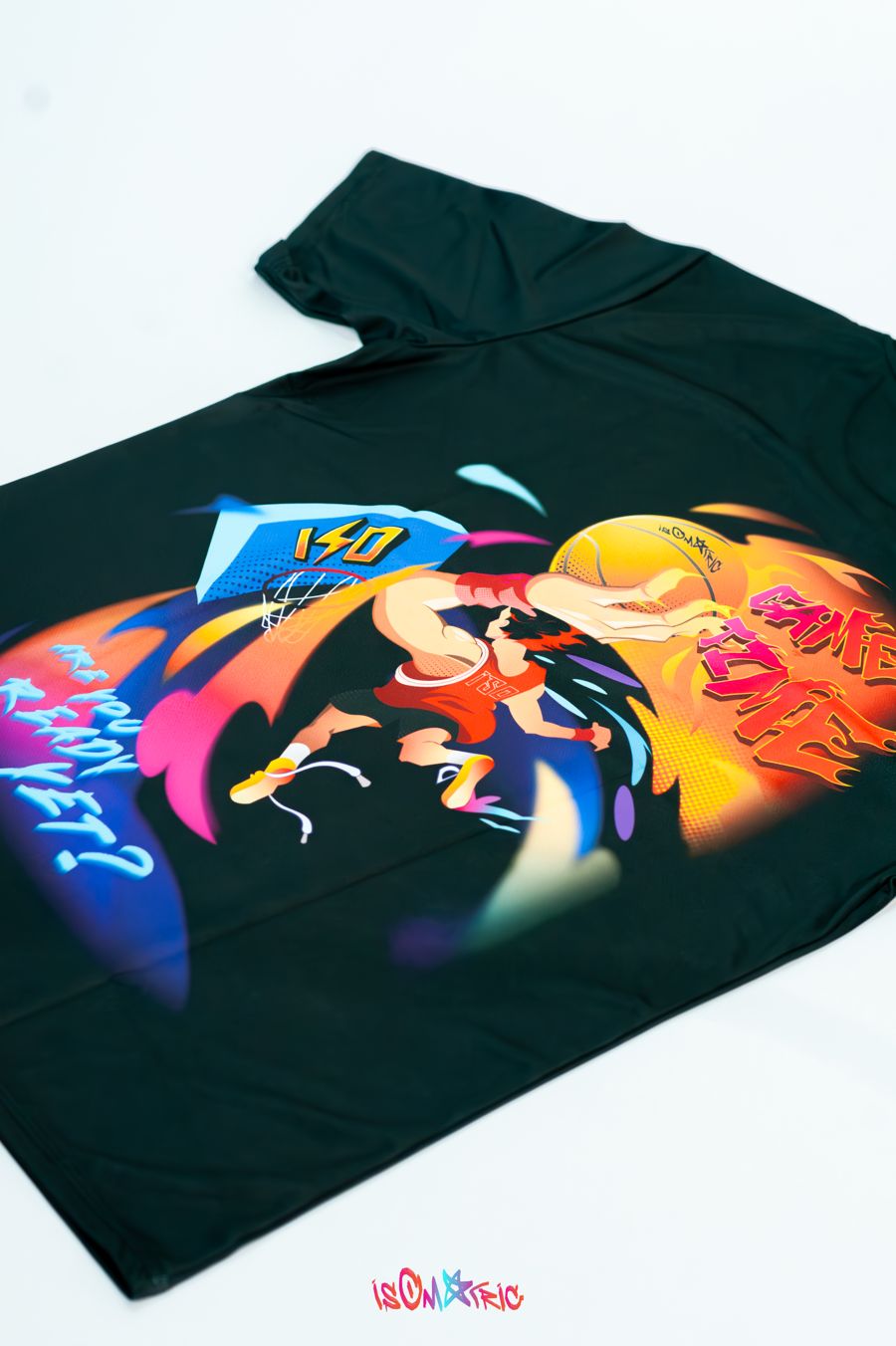Black tee mặt sau