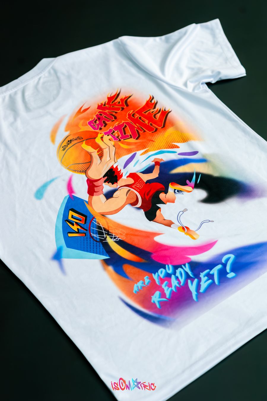 White tee mặt sau